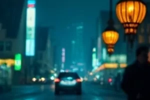 科技题材片《断点频率》剧照，示波器上跳动的波形